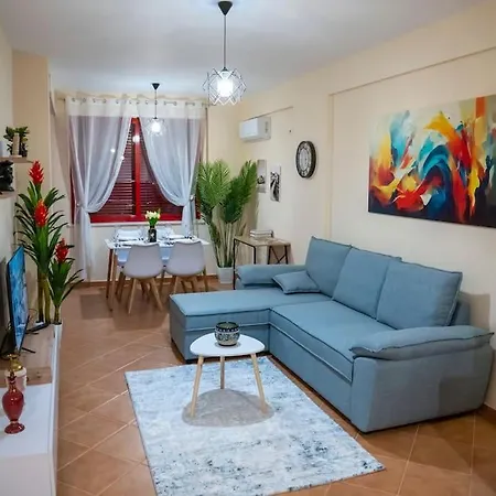 Apartment Center With Balcony Durres